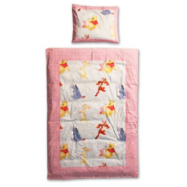 Disney Winnie the Pooh Fabric PATCH DUVET COVER