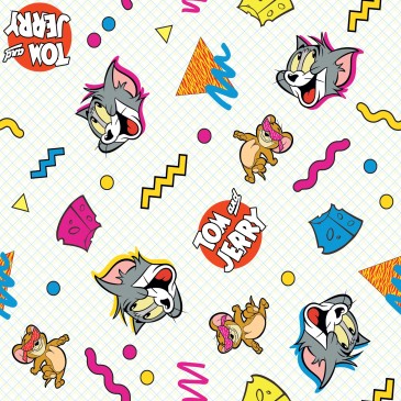 DC Comics Tom & Jerry Warner Bros Fabric CHEESE.330.140