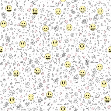 Fabric SMILEY.100.140